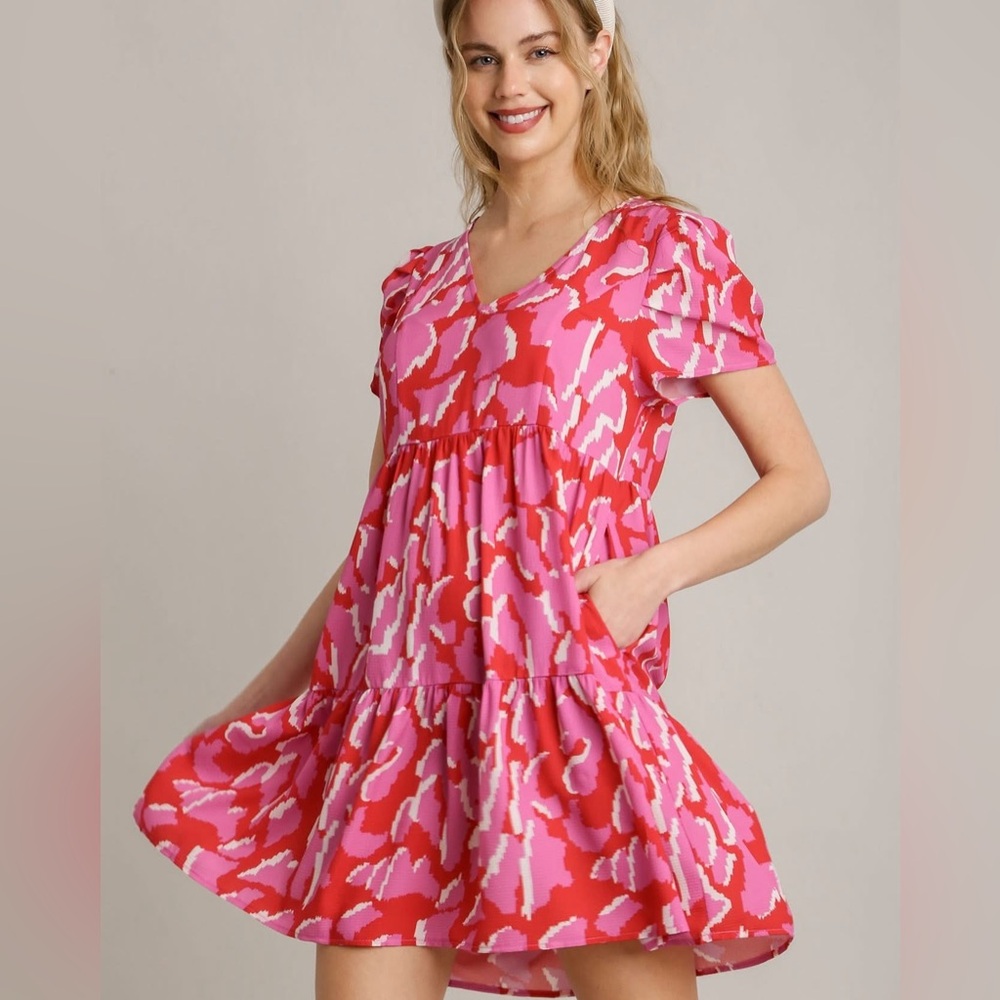 2XL Umgee+ Babydoll Dress